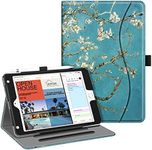 Fintie Case for iPad Mini 5th Gen 2019 / iPad Mini 4 - [Corner Protection] Multi-Angle Viewing Smart Folio Cover w/Pocket, Pencil Holder, Auto Wake/Sleep for iPad Mini 5 / iPad Mini 4, Blossom