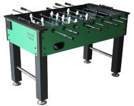 BOOT BOY Foosball Table Official Competition for Adults, Strong Sturdy Built for Aggressive Games in Clubs, Offices and co-Working (Green and Black)