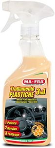 Ma-fra Traitement plastique 3 en 1, nettoie, ravive et protège l'intérieur de la voiture, crée une barrière anti-UV, ralentit l'accumulation de poussière, 500 ml