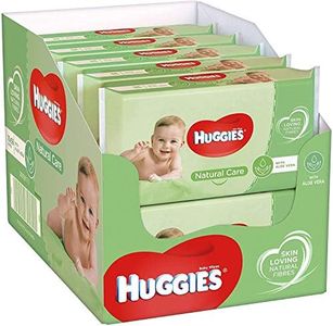 Huggies Natural Care Baby Fresh Wipes with Aloe Vera, 56 Count, (Case of 10), Total 560 Wipes by Huggies