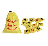 GISCO Educational Alphabets Bean Bag, A - Z | Pack of 26 in Bag