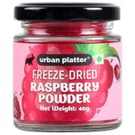 Urban Platter Freeze-Dried Raspberry Powder, 40 grams