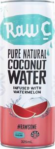 Raw C Coconut Water Infused with Watermelon 325 ml (Pack of 12)