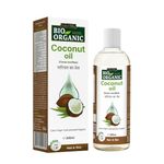 INDUS VALLEY Bio Organic Extra Virgin Organic Coconut Oil For Hair And Skin Care - (200ml)