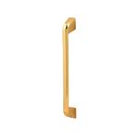 EHardware Depot Tools Metal, Cabinet Wardrobe Door Handle (8 inch, Golden) (Pack of 1 Piece)