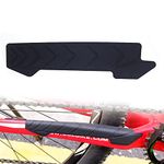 Bicycle Frame Chain Guard Silicone Protective Sticker Protective Cover Wrap Bicycle Chain Care Bracket Sticker, Enhance Protection Chain Pad for Mountain Bike, BMX, MTB, Road Bike (2 pcs)