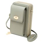 Kukoo Small Crossbody Bag Cell Phone Purse Wallet with Credit Card Slots for Women