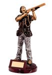 A1 PERSONALISED GIFTS Clay Pigeon Shooting Male Figure Trophies