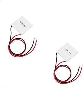 DollaTek 2pcs TEC1-12705 40x40MM Refrigerador termoeléctrico Placa de refrigeración Peltier