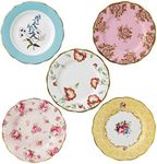 Royal Albert 100 Years 1950-1990 Plate 5 Piece Set