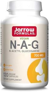 Jarrow Formulas, N-A-G (N-Acetil-D-Glucosamina), 700mg, 120 Cápsulas veganas, Probado en Laboratorio, Sin Gluten, Vegetariano, No GMO