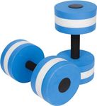 ARROWMAX Sports Aquatic Exercise Dumbbells - Aqua Fitness Barbells Hand Bars Set of 2 | Water Aerobics and Pool Exercise Equipment