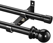 Double Curtain Rods for Windows 48 