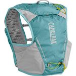 CamelBak Women's Ultra Pro Hydration Vest 34 oz, Aqua Sea/Silver, S