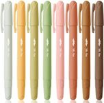 Mr. Pen- Gel Highlighter, 8 Pack, Earthy Colors, Bible Highlighters No Bleed, No Bleed Highlighters, Bible Highlighter, Bible Markers, Gel Highlighters for Bibles