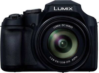 Panasonic Lumix Bridge Camera – DC-FZ82, 60x Zoom, Black