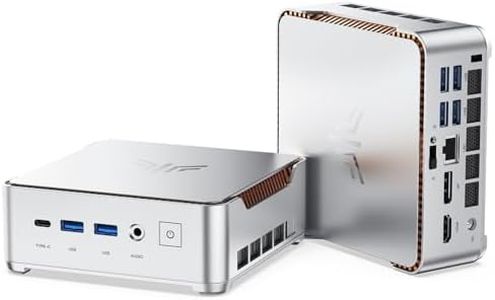 KAMRUI Hyper H2 Mini Gaming PC, in-tel Core i7-13620H Mini Computers (Beats 1280P, 10C/16T, up to 4.9GHz), 32GB RAM 1TB PCle4.0 SSD Desktop Computer, Triple 4K Display, USB4, WiFi6, BT5.2, Business