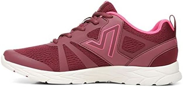 Vionic Women's Brisk Miles Leisure Sneakers- Supportive Walking Shoes That Include Three-Zone Comfort with Orthotic Insole Arch Support, Sneakers for Women, Active Sneakers, Shiraz, 7.5