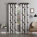 CVR Home Decore 3D Printed Beautifully Desgin Digital Printed Polyester Fabric Curtainss - Pack of 2 Curtains with Eyelet Ring for Door (7 feet) (4 x 7 Door)*Y265