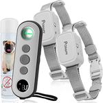 Citronella Dog Training Collar with Remote & 2 Receivers【Can't Work Automatically】, 3 Modes & 3 Spray Levels, Spray/Vibration/Beep, Humane Citronella Dog Collar,1000ft Range No Shock Bark Collar