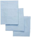 BabyDoll Solid Crib/Toddler Bed Sheet Set, Blue