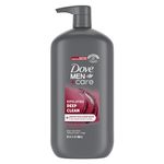 Dove Men+Care Body + Face Wash with 24-Hour Nourishing Micromoisture Technology Exfoliating Deep Clean Body Wash for Men 950 ml