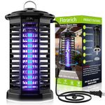 Bug Zapper Electric Mosquito Zapper for Outdoor with LED Light, 4200V High-Powered 18W Waterproof Electric Mosquito Killer for Home, Backyard, and Patio