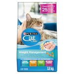 Cat Chow Weight Management Dry Cat Food, Chicken - 1.8 kg Bag