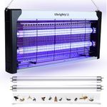 Ubrighty Insect Killer Machine-with Two Extra UV tubs Electric Fly Catcher Machine Makhi Flies Killer Trapper-Bug Zapper Blue Light for Home Restaurants Kitchen House Shop Mosquito lamp Indoor (W30)