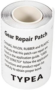 Repair Patch, Waterproof TPU Repair Tape Don't Need Glue Fit for PVC Nylon Canvas Artificial Leather Rubber