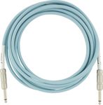 Fender Original Series Instrument Cable, Straight/Straight, Daphne Blue, 10ft