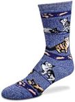 For Bare Feet Denim Cat Marble Slip