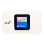 Mobile WiFi Hotspot, Portable Travel WiFi with LED Display, 150Mbps High Speed Pocket WiFi Device, Supports 10 Device Connections