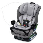 Britax Poplar S Convertible Car Seat, 2-in-1 Car Seat with Slim 17-Inch Design, ClickTight Technology, Glacier Graphite