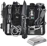 KEPEAK Survival Gear, Professional Emergency Kit, Outdoor Survival Kit for Camping, Hiking, Earthquake and Other Emergency