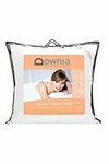 Downia Goose Feather Pillow, White,