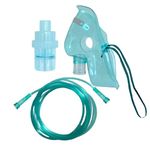 STAYPROTECH Nebuliser Replacement Set for Adult Respiratory Asthma Treatment – Includes Nebuliser Chamber, 2.1m Tubing and Mask, Universal Compatibility with Most Nebuliser Machine for Adults.