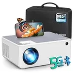 FANGOR 1080P HD Projector, WiFi Blu