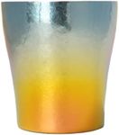 HORIE T15KM250G09 Gradient Titanium Double Wall Tumbler, Rei, Hana Titanium, 8.5 fl oz (250 cc), Sky, SORA Sky Blue