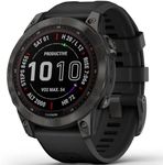 Garmin Fenix 7 Sapphire Solar 47 mm, Slate Grey/Black (010-02540-21)