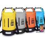 Blackace arteesol Waterproof Dry Bag 5L 10L 20L 30L 20L 20L 30L Waterproof Bag with Long Adjustable Handle for Kayaking Boat Excursion Canoe/Fishing/Rafting/Swimming/Snowboarding