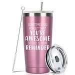 Gifts for Mom Women Wife Her 20 OZ Tumbler Cup with Straws Lids Birthday Mothers Day Gifts from Kids Daughter Son Sister Gifts for Sister Friends Cadeau Fete Des Mere