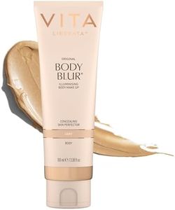 VITA LIBERATA Body Blur Light 100ml – Instant Fake Tan & Body Makeup, Wash Off Self Tan, Skin Blurring Coverage for Imperfections, Transfer Resistant Light Glow