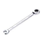 uxcell 1/4 Inch Ratcheting Combination Wrench SAE 72 Teeth 12 Point Ratchet Box Ended Spanner Tools, Cr-V