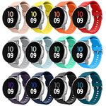 Compatible for Samsung Galaxy Active 2 Watch Band 40mm 44mm/Galaxy Watch 3 41mm Band/Gear Sport Watch Band,20mm Watch Band,Galaxy Watch Active 2 Bands/Galaxy Watch 42mm Accessories Bands,5.5" - 7.1"