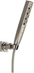 Delta Faucet Tetra H2Okinetic Hand Held Shower with Hose, Brushed Nickel Handheld Shower Head, Hand Shower, Handheld Shower, Detachable Shower Head, Lumicoat Stainless 55140-SS-PR