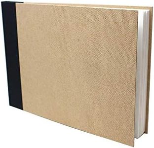 Artway Enviro - Cuaderno de dibujo A4 encuadernado en cartón - Apaisado - 92 Caras/46 Páginas de Papel Cartucho Reciclado 170gsm - Cuaderno de dibujo 100% reciclado