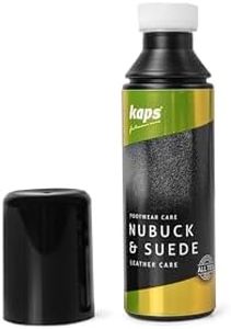 Shoe Conditioner for Nubuck and Suede, with Sponge Applicator, Kaps Nubuck Suede Care, 7 colours (114 - light grey)