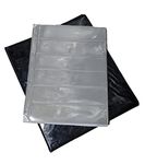 IHC ~ Stamp Sheets/Labels Sleeves/Stamp Album Pages ~ 6 Divider (Transparent) 100% Acid Free ((World Class Quality))