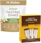 Prolon Fast Bars Variety 12 Pack & Vanilla Fasting Shake 14 Count | Intermittent Fasting Drink & Intermittent Fasting Bars | Developed to Not Break Your Fast | Keto, Gluten Free, Low Carb, Plant Based